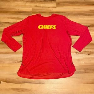 Nike Kansas City Chiefs Long Sleeve DriFit Shirt